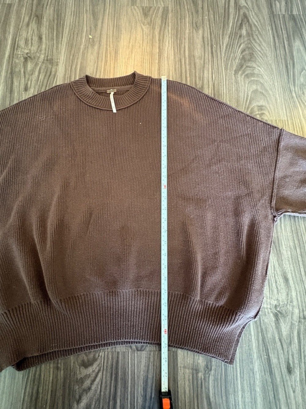 Free People | Easy Street Tunic in Chocolate Brown Preppy Knit Casual Loungewear - Picture 9 of 15